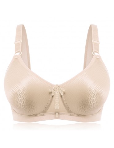 Gather Wireless Full Busty Cotton Lining Soft Thin Cozy Bras