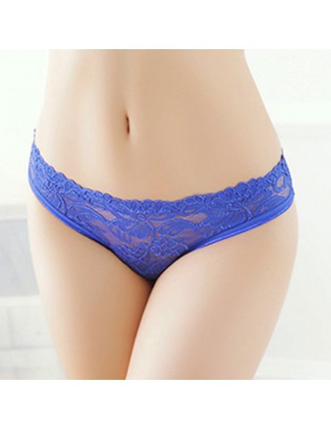 Sexy Low Rise Temptation See Through Lace Thongs For Women