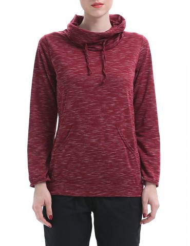 Casual Printed Turtleneck Long Sleeve Sweatshirts For Women